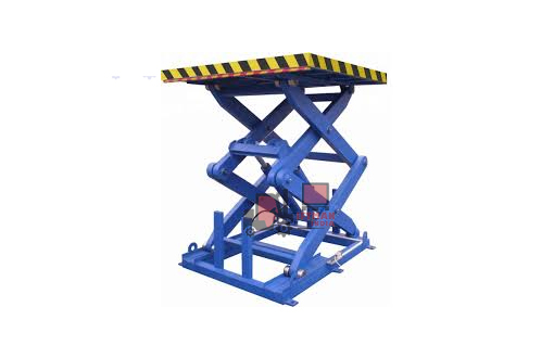 Electro Hydraulic Stationary Scissor Goods Platform Lift